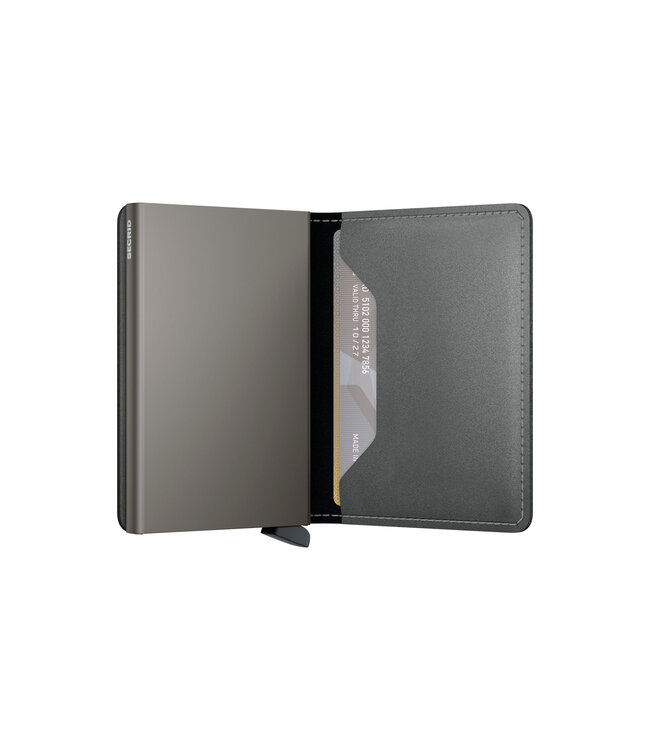 Matte Satin Steele Slimwallet