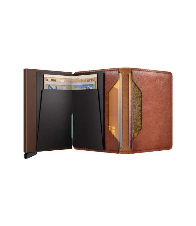 Vintage Cognac-Brown Slimwallet