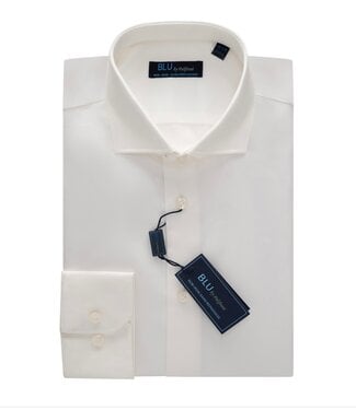 BLU BY POLIFRONI Modern Fit Off White Dress Shirt