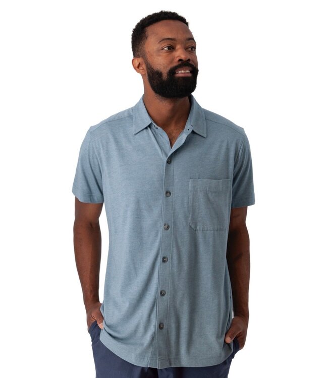 Classic Fit Spring Lake Blue Riley Shirt