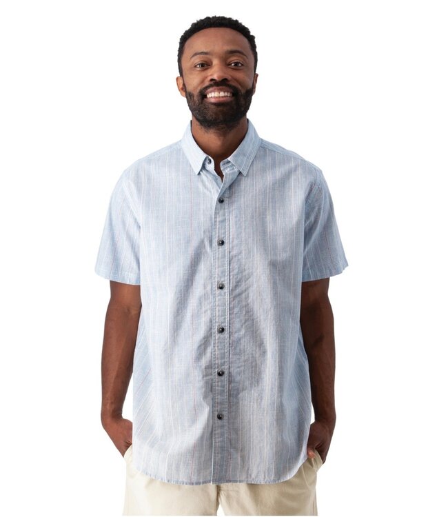 Classic Fit Blue Skies Ethan Striped Shirt