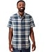 Classic  Fit Navy Plaid Porter Shirt