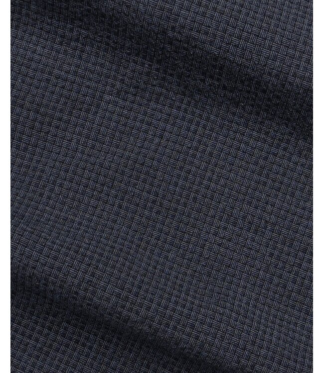 Slim Fit Navy Seersucker Shorts