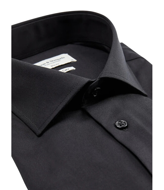 Slim Fit Black Miles Shirt