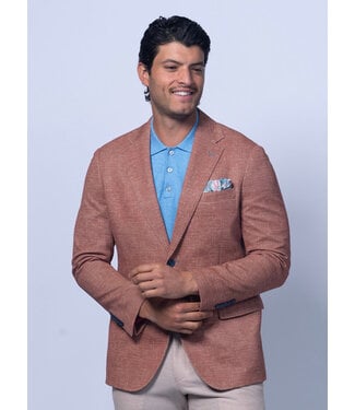 7 DOWNIE Modern Fit Oregon Orange Sport Coat