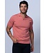 7 DOWNIE Salmon Verona Johnnie Collar Polo