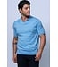 Blue Johnnie Collar Verona Polo