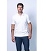 7 DOWNIE White Floral Print  Florence Polo