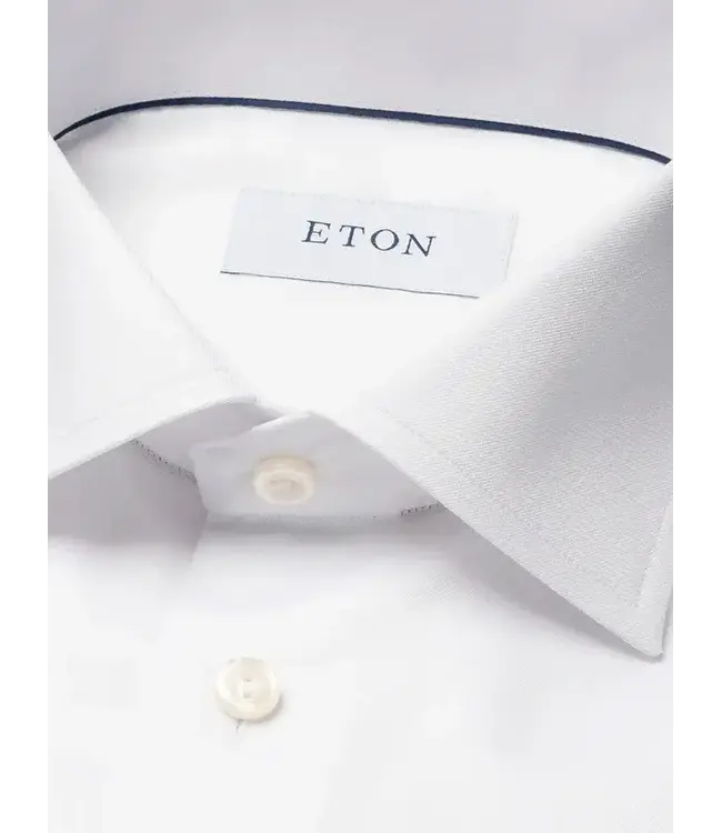 Super Slim Fit White Twill Shirt
