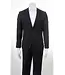 PAUL BETENLY Modern Fit Black Plaid Suit