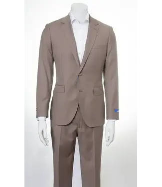 PAUL BETENLY Modern Fit Khaki Suit