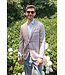 Modern Fit Pink Blue Check Sport Coat