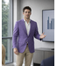 Modern Fit Mid Mauve Sport Coat