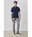 Blue Night Georgia Herringbone Polo