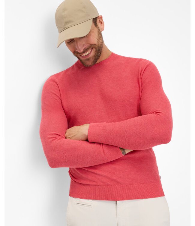 Sunset Red Rick Sweater