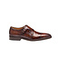 Mahogany Sullivan Double Buckle Monk Strap Shoes