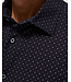 Modern Fit Black White Dot Shirt