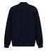 Navy Textured Full Zip
