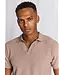 Mink Self Striped Santino Polo