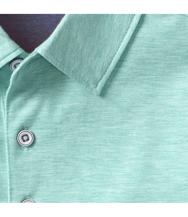Aqua Heather XC+  Polo
