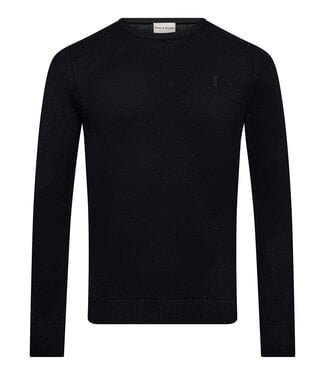 BRUUN & STENGADE Navy Jupiter Sweater