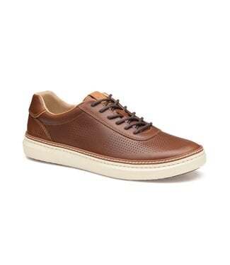 JOHNSTON & MURPHY Tan McGuffey 2 Perferated Sneaker