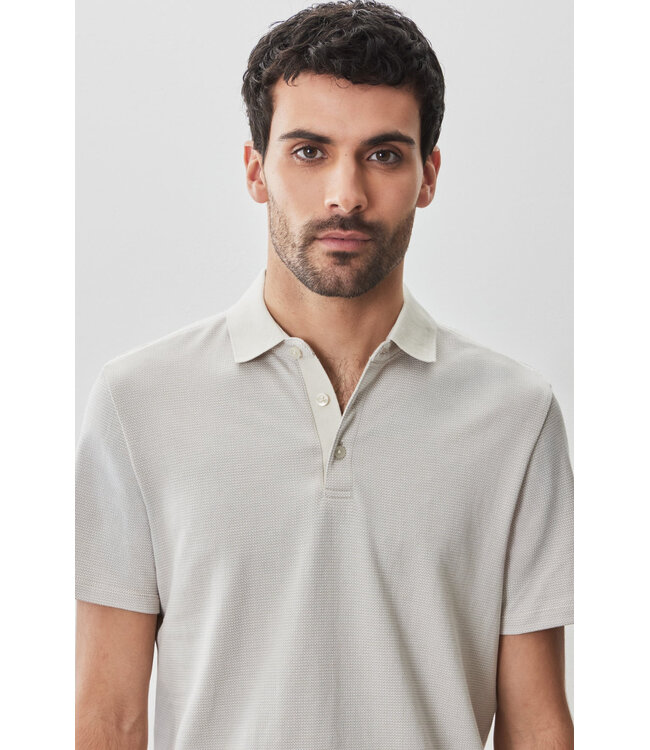 Sand Modesto Race Stripe Polo
