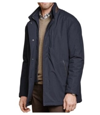 JOHNSTON & MURPHY Navy Upton City Coat