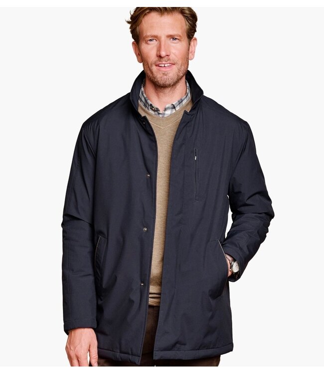 Navy Upton City Coat