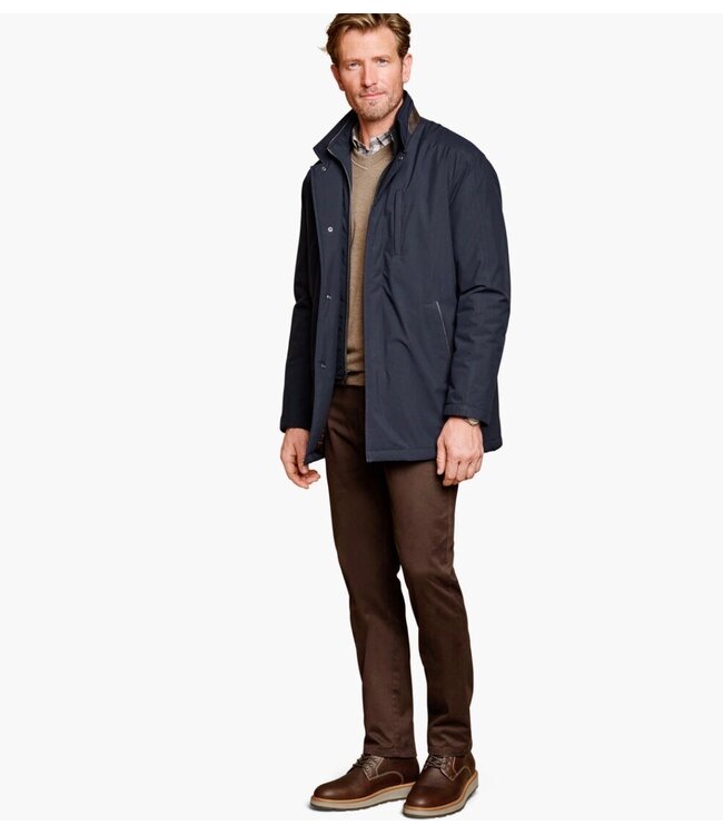 Navy Upton City Coat