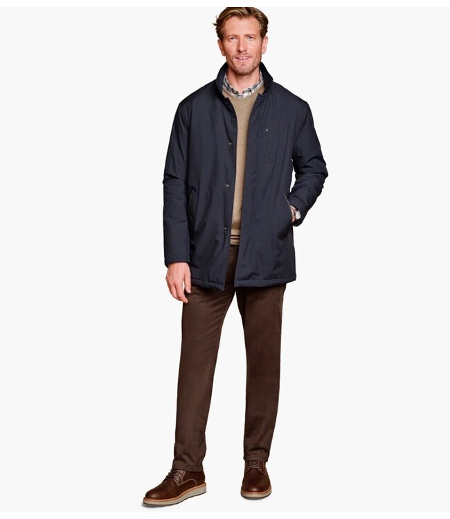 Navy Upton City Coat