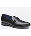 Black Gibbons Embossed Loafers