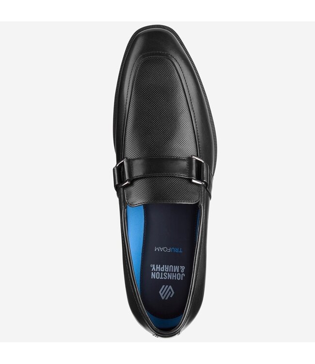 Black Gibbons Embossed Loafers