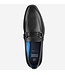 Black Gibbons Embossed Loafers
