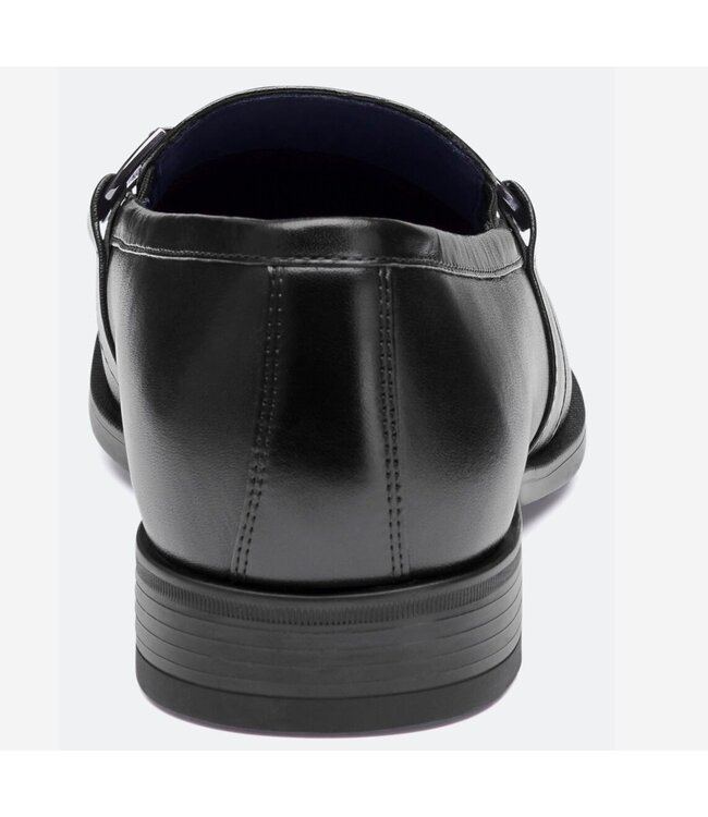 Black Gibbons Embossed Loafers