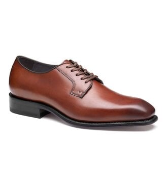 JOHNSTON & MURPHY Brown Ashton Plain Toe Shoes
