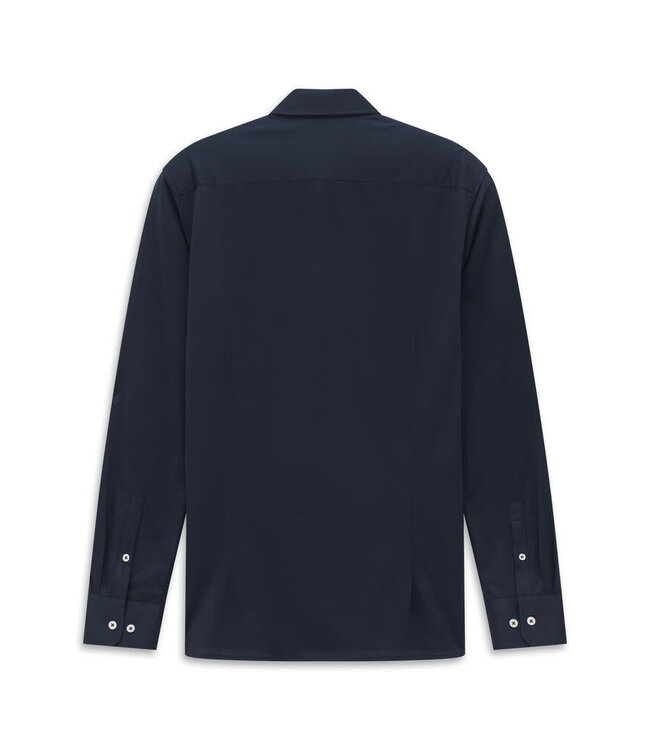 Modern Fit Navy Oxford Shirt