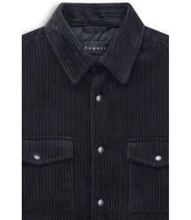 Navy Heavy Wale Corduroy Overshirt