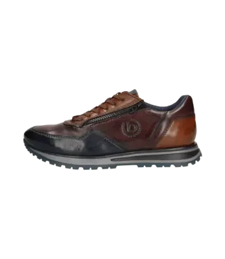 BUGATTI Dark Blue & Bordeaux Sneaker