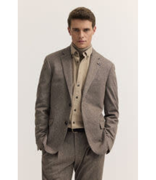 Modern Fit Dark Taupe  Sport Coat