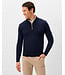 Navy Raynor 1/4 Zip Sweater