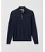 Navy Raynor 1/4 Zip Sweater