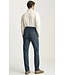 Slim Fit Dark Denim Casual Pants