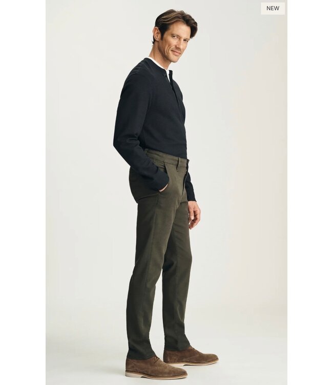 Slim Fit Jasper Green Casual Pants