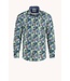 Modern Fit Green Tokyo Signs Shirt