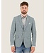 Slim Fit Green Structure Sport Coat