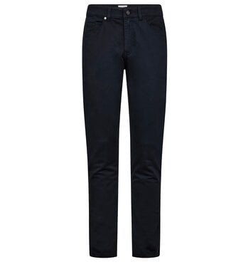 BRUUN & STENGADE Modern Fit Navy Albet 5 Pocket Pants