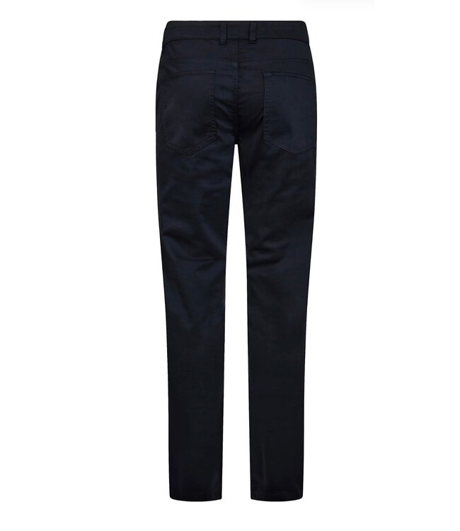 Modern Fit Navy Albet 5 Pocket Pants