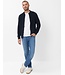 Slim Fit Mid Blue Used Denim Factory Jeans