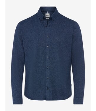 BRAX Modern Fit Steel Blue Daniel Shirt